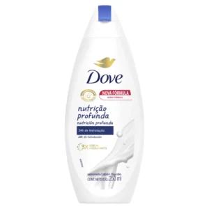 Kit c/04 und – Sabonete Líquido Dove Nutrição Profunda 250ml