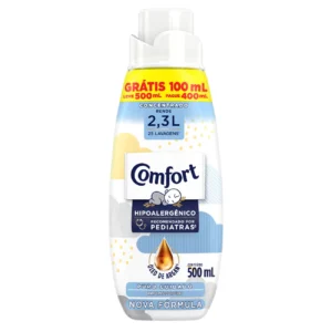 Kit c/04 und - Amaciante Concentrado Comfort Intense Puro Cuidado 500ml