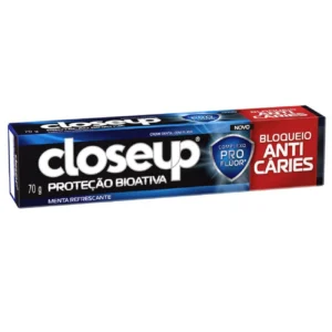 Kit c/ 12 und - Creme Dental Close Up Proteção Bioativa Bloqueio Anticáries 70g