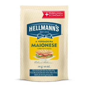 Kit c/06 und - Maionese Hellmann's Sachê 400g