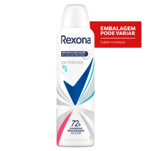 Kit c/04 und - Desodorante Aerosol Rexona Sem Perfume 150Ml