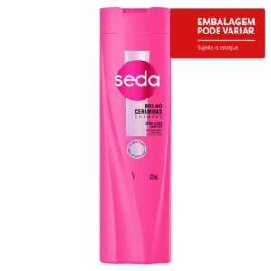 Kit c/04 und - Shampoo Seda Brilho Ceramidas Frasco 325ml