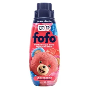 Kit c/06 und - Amaciante Fofo Concentrado Cheirosíssimo Vermelho Sensação 500ml