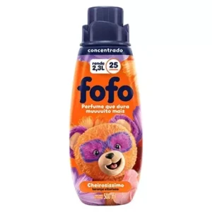 Kit c/06 und - Amaciante Fofo Concentrado Cheirosíssimo Laranja Vitorioso 500ml
