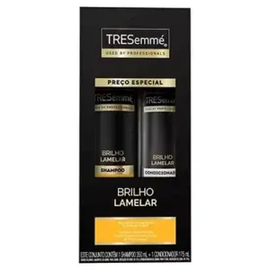 Kit c/16 und - Kit Shampoo Tresemmé Brilho Lamelar 350mL + Condicionador 175mL