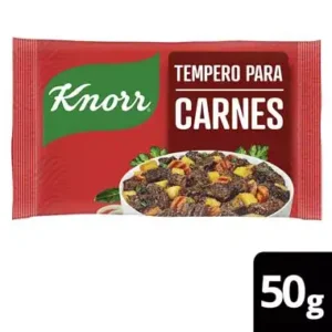 Kit c/12 - Tempero Pó Knorr Para Carnes Pacote 50G 10 Unidades