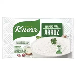 Kit c/12 unds - Tempero Pó Knorr Para Arroz Pacote 50G 10 Unidades