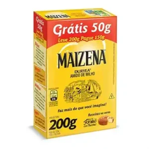Kit c/50 unds - Oferta Amido de Milho Maisena Pague 150g Leve 200g