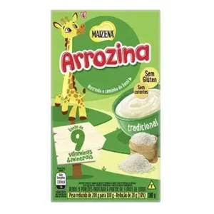 Kit c/12 unds - Arrozina Cremogema Maizena Tradicional 180g